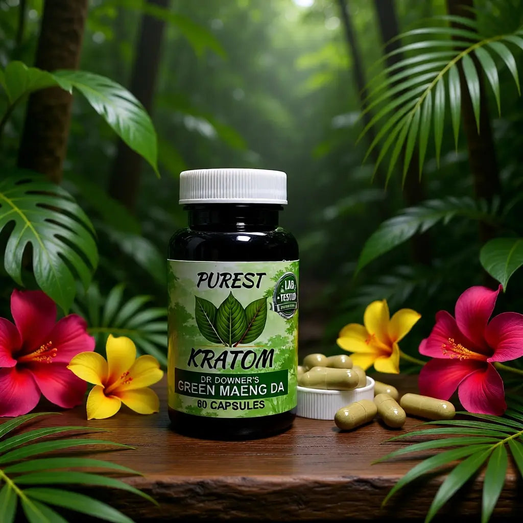 Green Maeng Da Kratom Capsules 60 ct