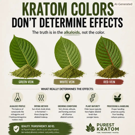 The Purest Truth About Kratom Colors