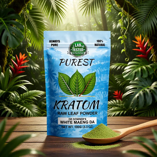 White Maeng Da Kratom Powder 100g