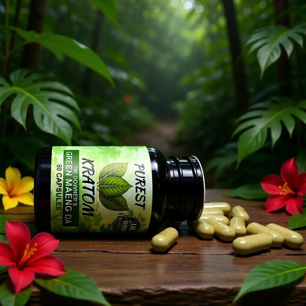 Green Maeng Da Kratom Capsules 60 ct