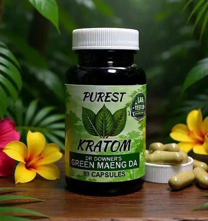 Green Maeng Da Kratom Capsules 60 ct